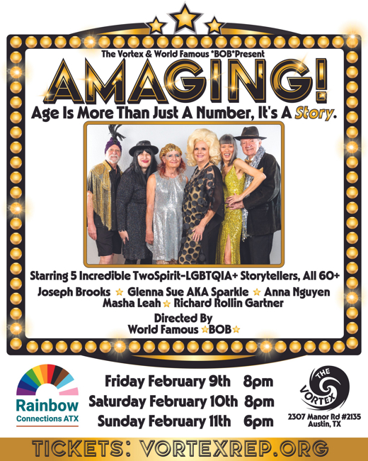 AMAGING! AGE IS MORE THAN JUST A NUMBER ~ IT’S A STORY show poster