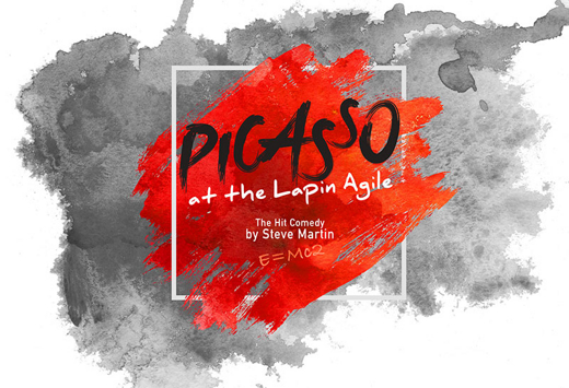 Picasso at the Lapin Agile show poster