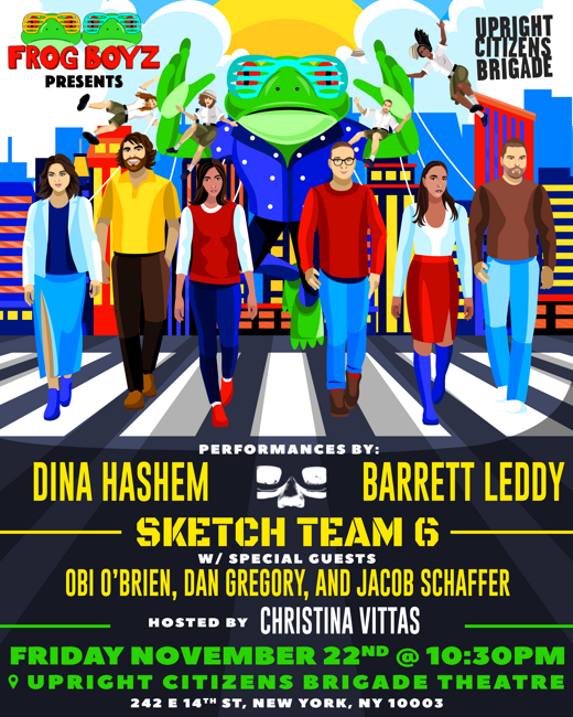 Frog Boyz Presents DINA HASHEM show poster