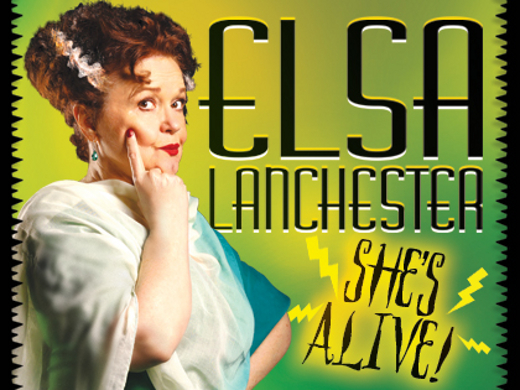 Elsa Lanchester: SHE'S ALIVE! show poster