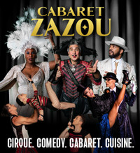 Cabaret ZaZou show poster