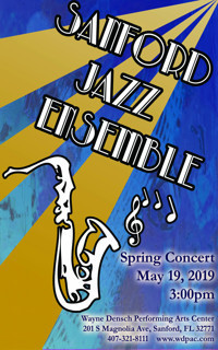 Sanford Jazz Ensemble: Spring Concert show poster