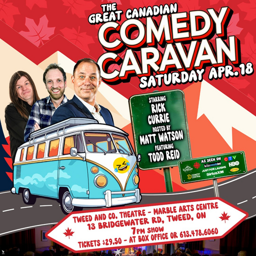 The Great Canadian Comedy Carvan show poster