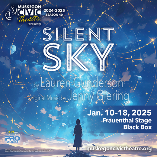 Silent Sky show poster