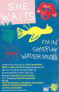 She Waits: A Night of Three One Acts by Alex Shannon show poster