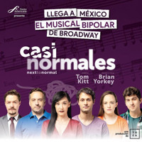 Casi Normales (NEXT TO NORMAL) show poster