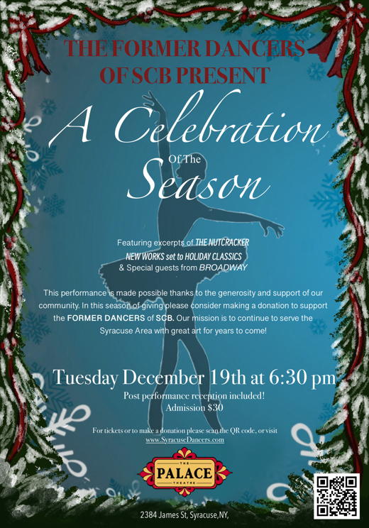 A Celebration of the Season: The Former Dancers of SCB Return to the Stage! in Central New York