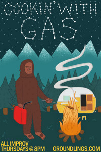 Cookin' With Gas show poster