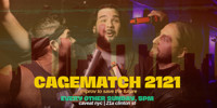 Cagematch 2121: an improv show show poster