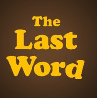 THE LAST WORD show poster