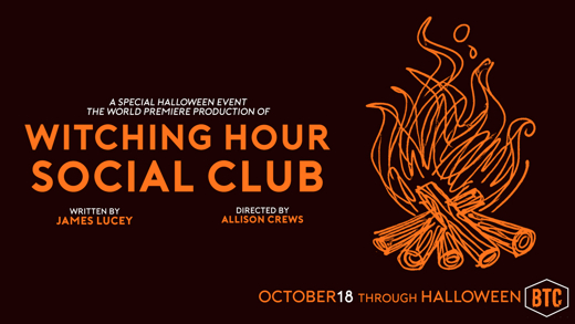 WITCHING HOUR SOCIAL CLUB by James Lucey, a horror anthology for the stage show poster