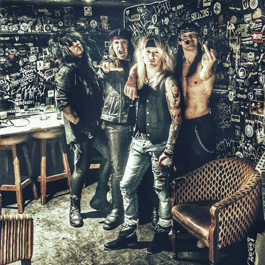 MOTLEY CRUDE at The Underworld - London in UK Regional