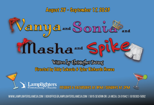 Vanya & Sonia & Masha & Spike show poster