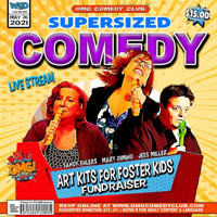 SUPERSIZED COMEDY - They're FLABulous with Mary Dimino, Jess Miller & Sandy Ehlers show poster