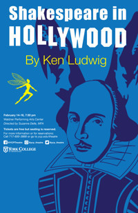 Ken Ludwig's Shakespeare in Hollywood show poster