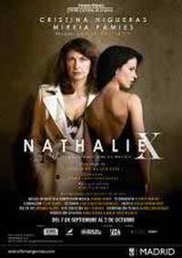 Nathalie X show poster