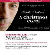 A Christmas Carol, A Solo Performance by Mark Cabus show poster
