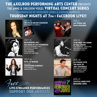 APAC SUMMER VIRTUAL CONCERT: American Idol's Ace Young and Diana DeGarmo