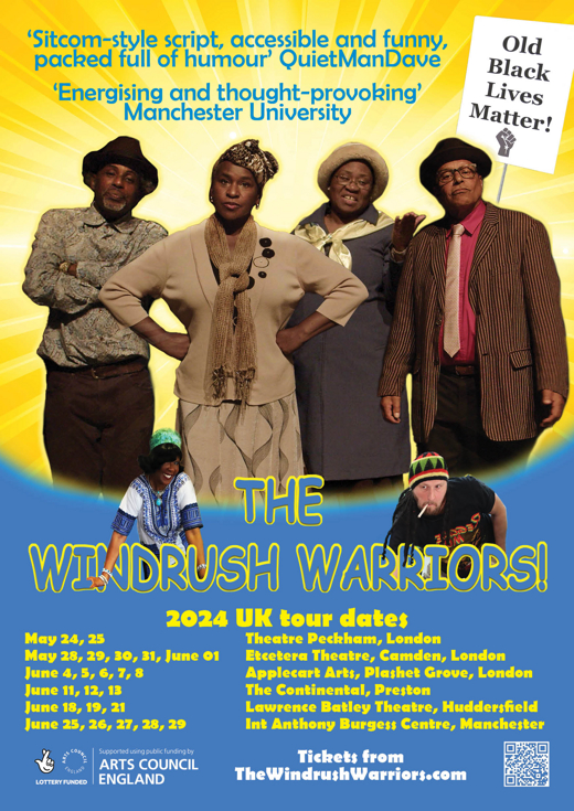 The Windrush Warriors show poster