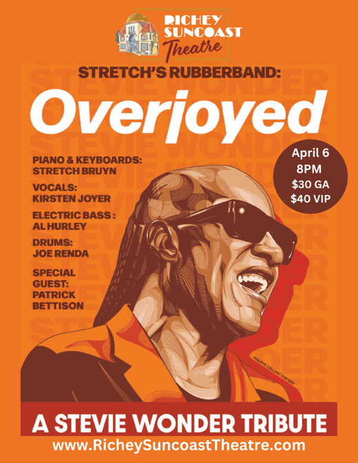 Overjoyed: A Stevie Wonder Tribute in Tampa/St. Petersburg