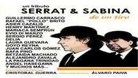 Serrat and Sabina - with one stone show poster