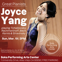Pianist Joyce Yang