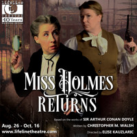 Miss Holmes Returns show poster