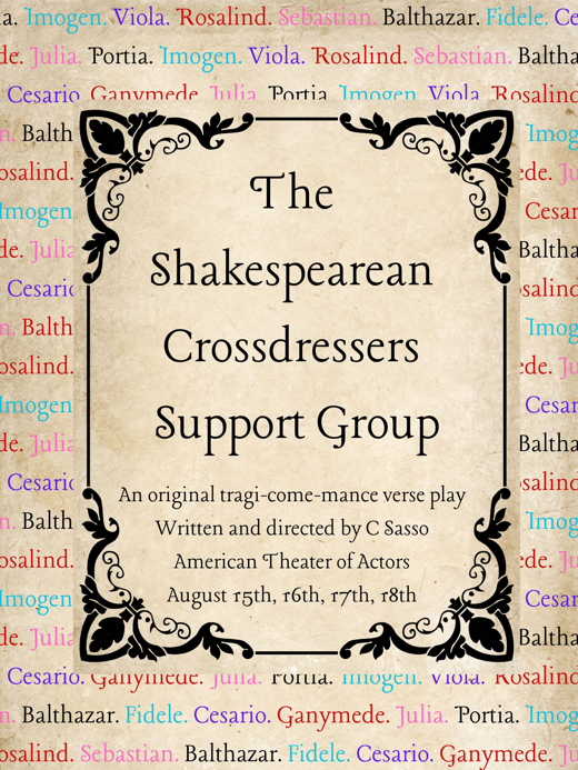 The Shakespearean Crossdressers Support Group in Off-Off-Broadway