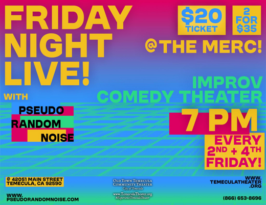 FRIDAY NIGHT LIVE! in San Diego