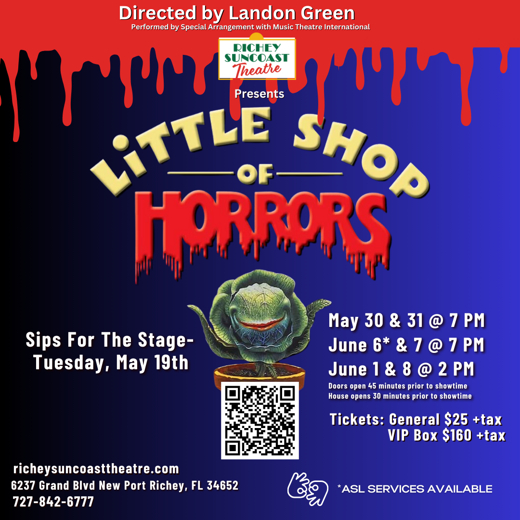LITTLE SHOP OF HORRORS  in Tampa