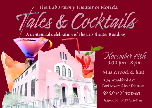 Tales & Cocktails: A Centennial Celebration of The Lab Theater building. show poster
