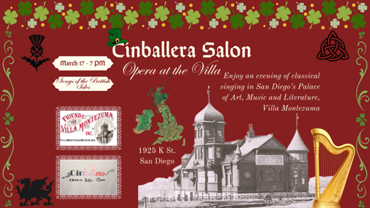 Cinballera Salon: Songs of the British Isles in Los Angeles