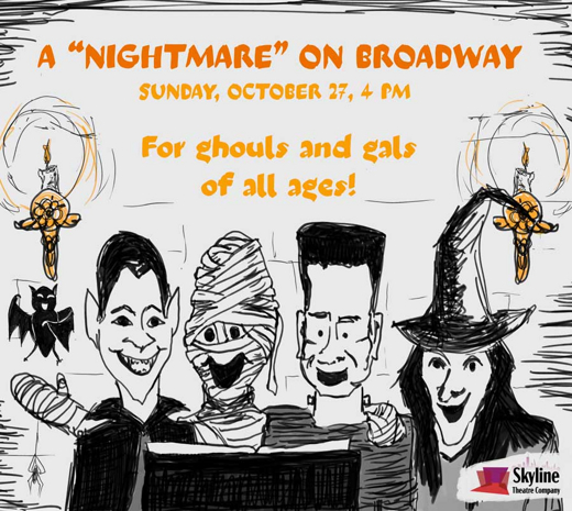 A Nightmare on Broadway show poster