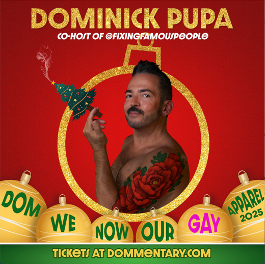 DOM WE NOW OUR GAY APPAREL