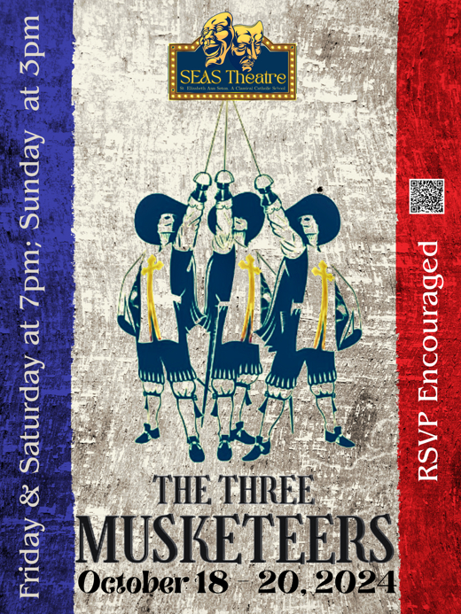 The Three Musketeers show poster