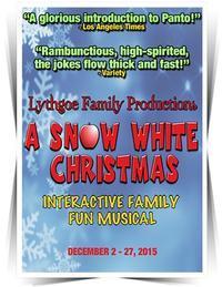 A Snow White Christmas show poster
