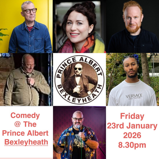 Collywobblers Comedy at The Prince Albert Bexleyheath DA6 7LE Ben Norris , Rory' O Hanlon, Johnny CT