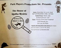 The House Of Agatha Mystrie show poster