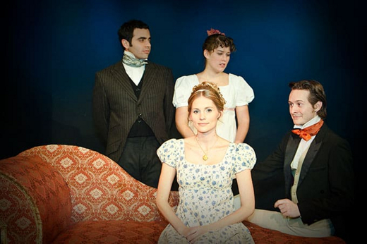 Impro's Jane Austen Unscripted at North Coast Repertory Theatre in Los Angeles
