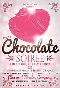 Chocolate Soiree - A Variety Show with a Lot of Heart show poster