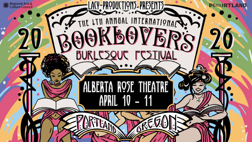 4th Annual International BOOKLOVER'S BURLESQUE FESTIVAL (Day 2/3) show poster