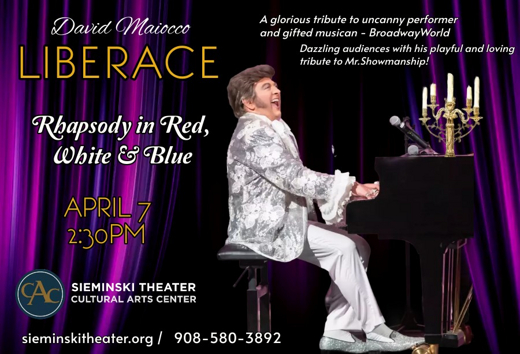 David Maiocco’s Dazzling Tribute to Liberace show poster