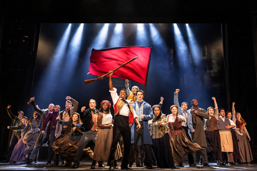 LES MISÉRABLES show poster