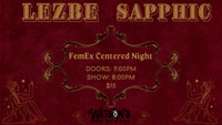 LezBe Kings: LezBe Sapphic show poster