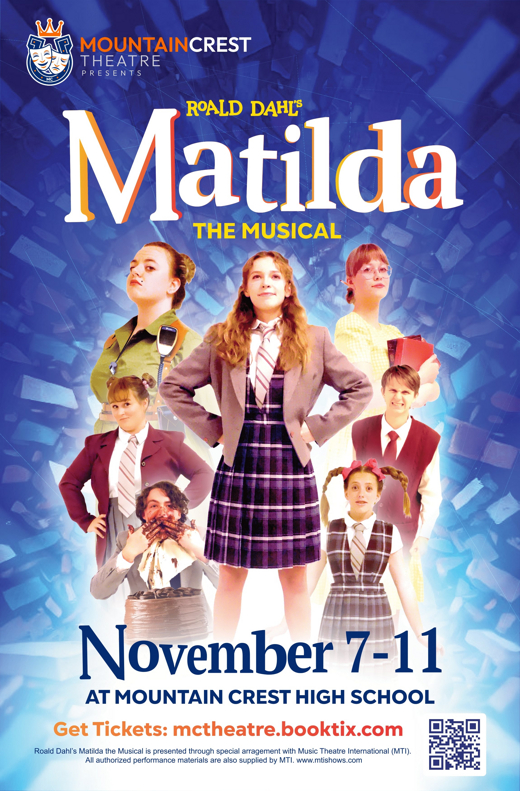 Matilda in Broadway Logo