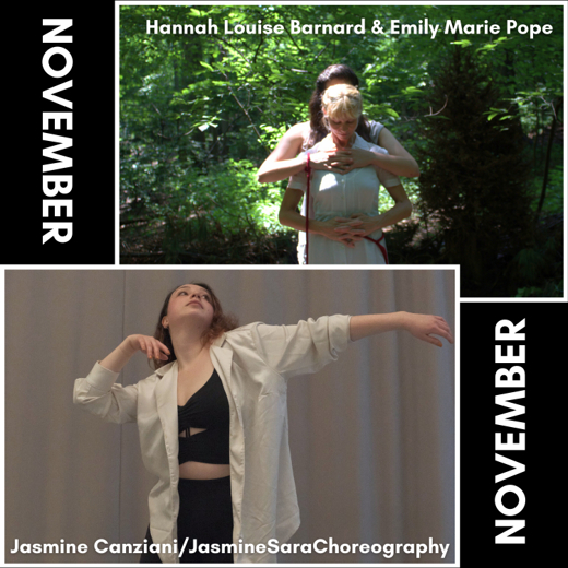 Take Root Presents: Hannah Louise Barnard & Emily Marie Pope | Jasmine Canziani/JasmineSaraChoreography