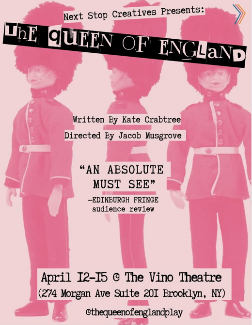 The Queen Of England show poster