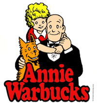 Annie Warbucks show poster