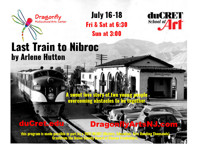 Last Train to Nibroc show poster