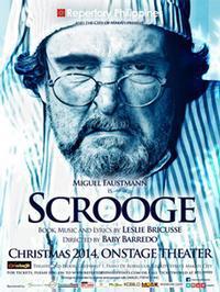 Scrooge show poster